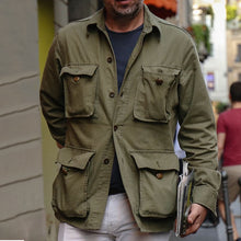 Load image into Gallery viewer, Casual Multi-pocket Men's Jacket
