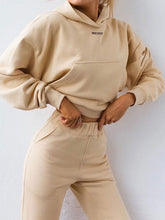 Load image into Gallery viewer, Hooded Slim Sports Outdoor Women's Suits
