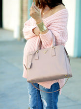 Load image into Gallery viewer, Knitted Pink Loose Maternity Sweaters
