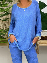 Load image into Gallery viewer, Cotton Long-Sleeved Trousers Women's Suits
