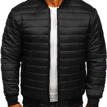 Load image into Gallery viewer, Casual Warm Round Neck Lightweight Men's Jacket

