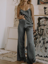 Load image into Gallery viewer, Casual Suspender Wide-leg Pants Suit
