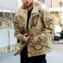 Load image into Gallery viewer, Casual Fashion Camouflage Hooded Men's Cotton Jacket
