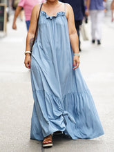 Load image into Gallery viewer, Fashion Casual Halter Strap Long Dress
