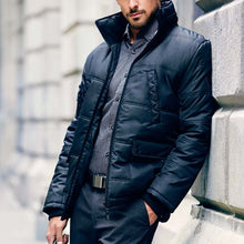 Load image into Gallery viewer, Casual Stand Collar Zipper Men's Coat
