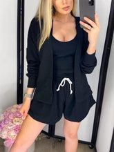 Load image into Gallery viewer, Women's Solid Color Casual Three-Piece Suit
