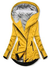 Load image into Gallery viewer, Ladies Fashion Casual Warm Hooded Sweatshirt Jacket
