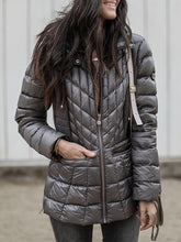 Load image into Gallery viewer, Fashion All-match Hooded Cotton Jacket
