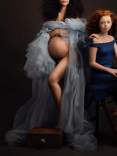 Load image into Gallery viewer, Maternity Elegant Soft Yarn Photography Dress
