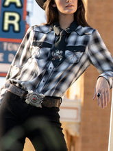 Load image into Gallery viewer, Casual Fashion Plaid Shirt Ladies Top
