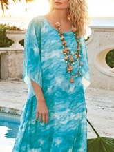 Load image into Gallery viewer, Women's Corrugated Print Temperament Dress
