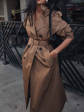 Load image into Gallery viewer, Fall/winter Fashion Ladies Lapel Coat
