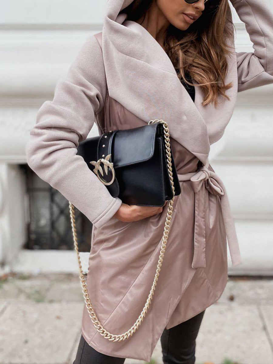 Fashion Casual Loose Mid-length Hoodie