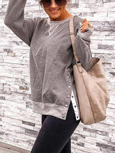 Load image into Gallery viewer, Cotton Blend Solid Color Long-sleeved Casual Shirt
