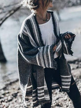 Load image into Gallery viewer, Fashion Fringed Knitted Cardigan Jacket
