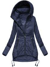 Load image into Gallery viewer, Drawstring Hooded Warm Women's Coats
