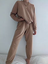 Load image into Gallery viewer, Autumn and Winter Solid Color Casual Suit
