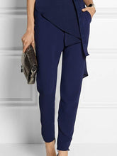 Load image into Gallery viewer, Fashion Irregular Hem Design Solid Color Suit
