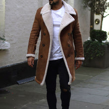 Load image into Gallery viewer, Fashion Lapel Shearling Men's Coat
