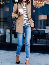 Load image into Gallery viewer, Fashion Casual Woolen Ladies Suit Jacket
