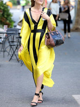Load image into Gallery viewer, Plus Size Deep V Loose Street Shooting Women's Dress
