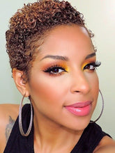 Load image into Gallery viewer, Fashion Curly Short Hair Natural Chemical Fiber Wig
