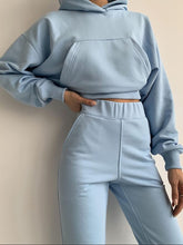 Load image into Gallery viewer, Hooded Slim Pocket Sports Casual Women's Suit
