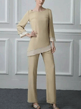 Load image into Gallery viewer, Beveled Slim Ruffle Sleeves Women's Suit
