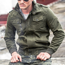 Load image into Gallery viewer, Aviator Air Force Jacket Cotton Jacket Casual Temperament Men&#39;s Jacket
