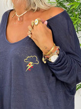 Load image into Gallery viewer, Round Neck Casual Fashion T-shirt
