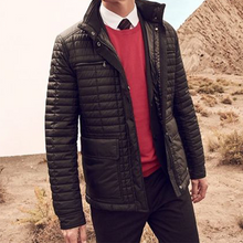 Load image into Gallery viewer, Business Stand Collar Casual Men's Cotton Coat
