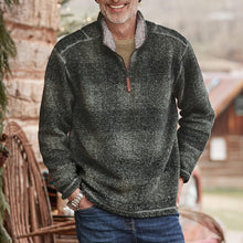 Load image into Gallery viewer, Check Color Block Long Sleeves Men's Tops
