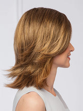 Load image into Gallery viewer, Golden Gradient Diagonal Shiny Wig
