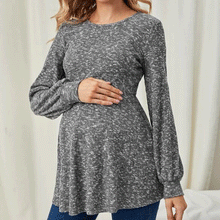 Load image into Gallery viewer, Casual Loose Waist Fashion Skirt Maternity Top
