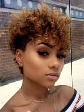 Load image into Gallery viewer, Fluffy Curly Short Hair Fashion Stylish Lady Wig
