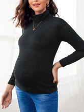 Load image into Gallery viewer, High Neck Knit To Keep Warm Maternty Tops
