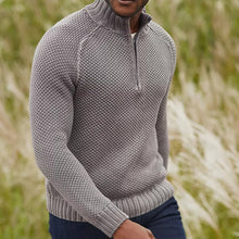 Load image into Gallery viewer, Casual Stand Collar Zipper Sweater For Men
