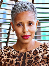 Load image into Gallery viewer, Gray Personality Small Curly Short Wig
