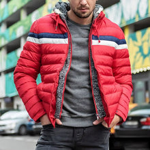 Load image into Gallery viewer, Color Matching Casual Outdoor Cotton Clothes Men's Coat
