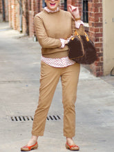 Load image into Gallery viewer, Knitted Crew Neck Sweater Women's Suits
