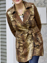 Load image into Gallery viewer, Fashion Snakeskin Pattern Lapel Ladies Jacket
