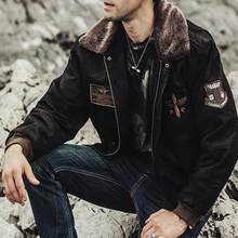 Load image into Gallery viewer, Fleece Collar Casual Fashion Men's Cotton Jacket
