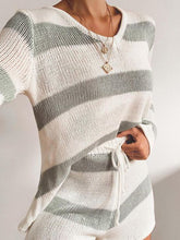 Load image into Gallery viewer, Long Sleeve Shorts Knitted Casual Suit
