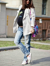 Load image into Gallery viewer, Double Breasted Simple Maternity Coats
