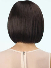 Load image into Gallery viewer, Air Bangs Brown Gradient Rose Mesh Wig
