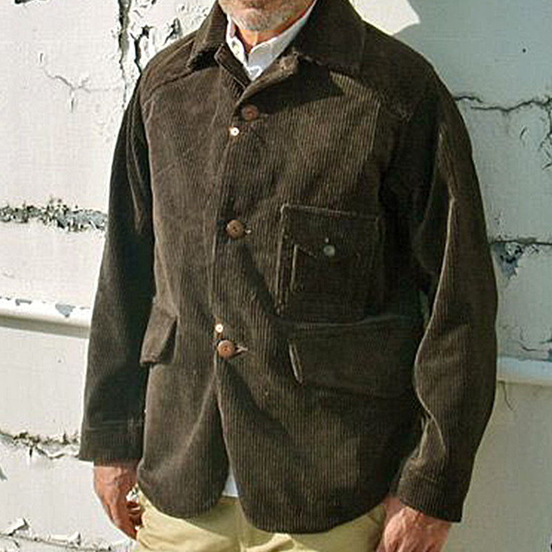 Fashion Casual Men's Corduroy Jacket