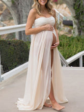 Load image into Gallery viewer, Sexy Photos With Wrapped Breasts Maternity Dress

