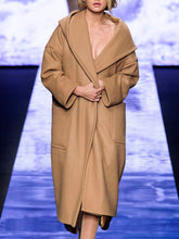 Load image into Gallery viewer, Hooded Double Pocket Women's Coats
