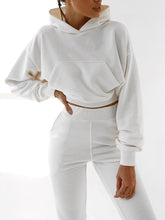 Load image into Gallery viewer, Hooded Slim Pocket Sports Casual Women's Suit
