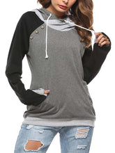 Load image into Gallery viewer, Casual Half Finger Sleeve Women's Hoodies
